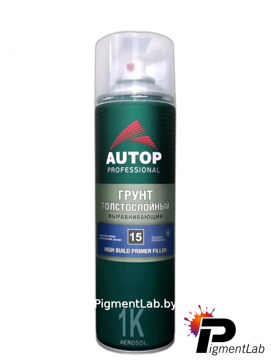 AUTOP №15 - Грунт толстослойный - Черный - Аэрозоль 650мл