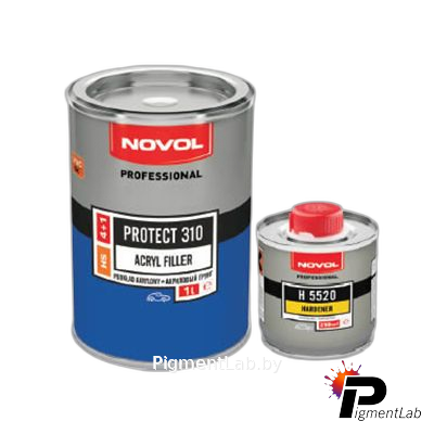 NOVOL Акр.грунт Protect 310 HS 1,0л серый (4+1)
