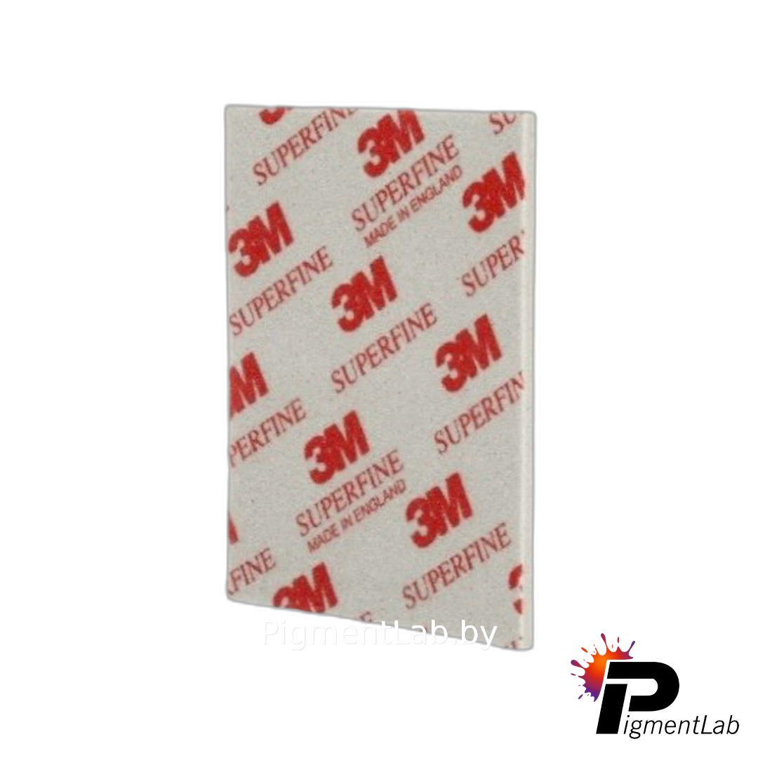 3M Абразивная губка 115x140мм SuperFine